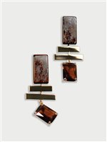 Earrings Rebecca Woman in Bronze BODOOM08